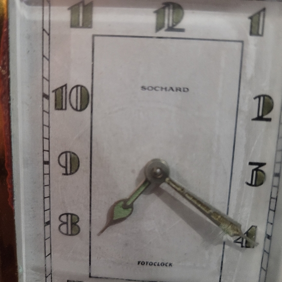 Vintage sochard travel alarm clock - Picture 2 of 11